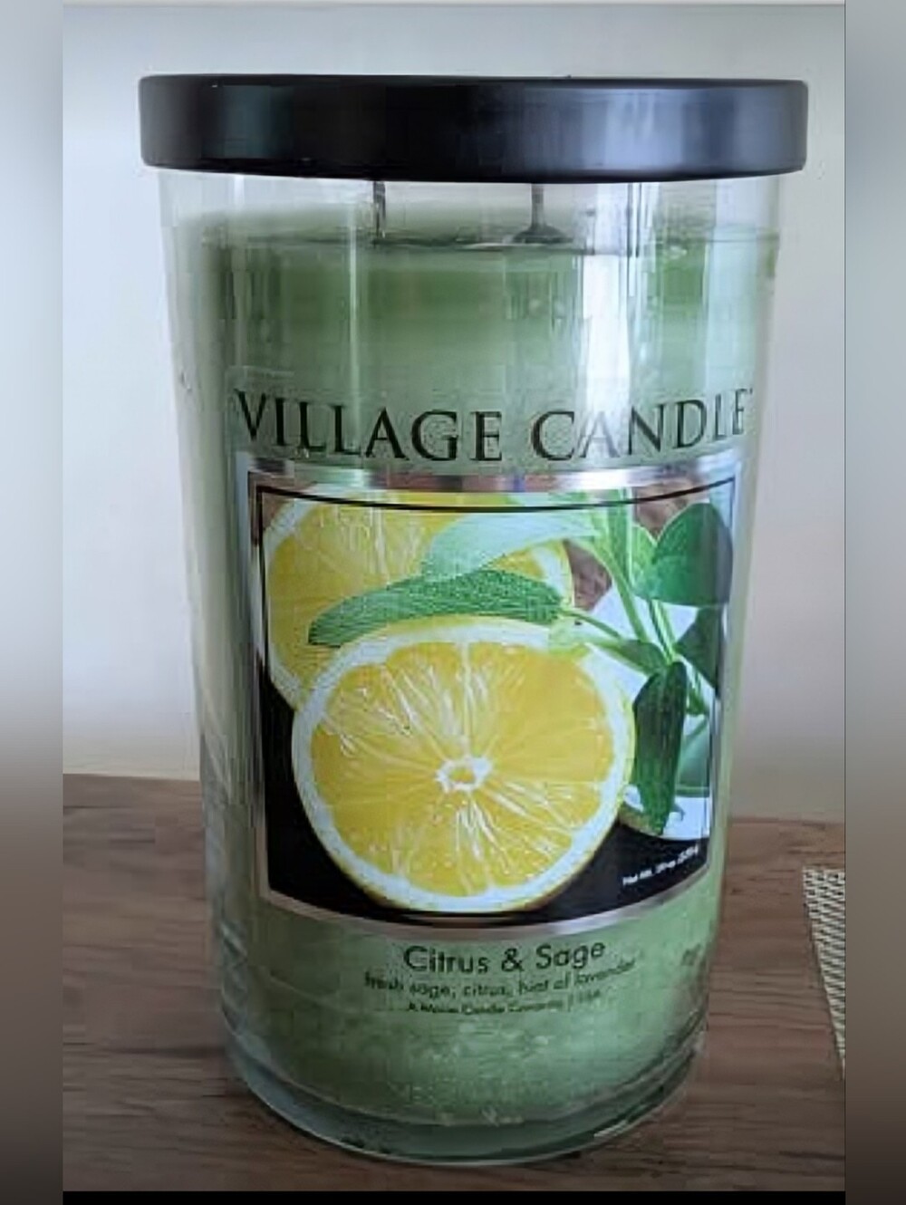 Citrus & Sage Village Candle